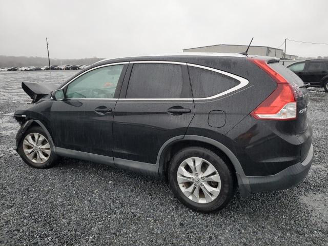 5J6RM3H73DL009739 - 2013 HONDA CR-V EXL BLACK photo 2