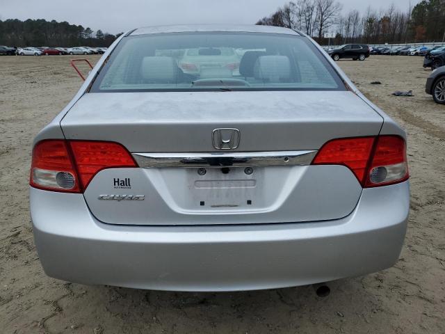 2HGFA165X9H546444 - 2009 HONDA CIVIC LX SILVER photo 6