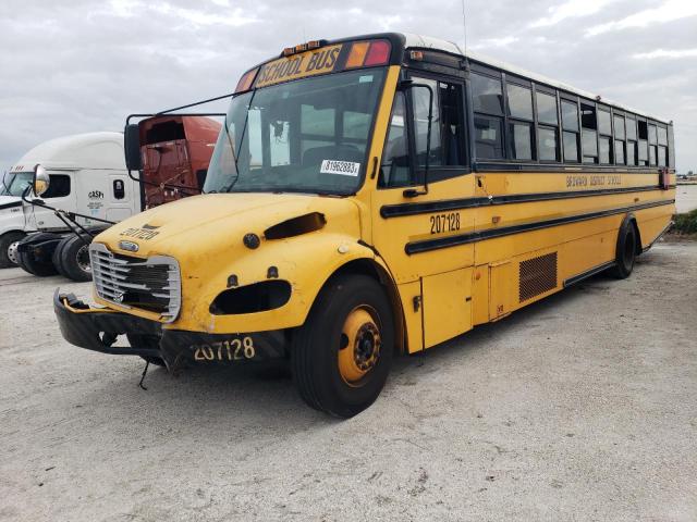 4UZABRDJ18CZ08131 - 2008 FREIGHTLINER CHASSIS B2B YELLOW photo 1