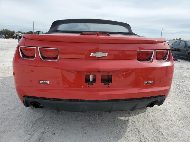 2G1FB3D33C9168759 - 2012 CHEVROLET CAMARO LT RED photo 6