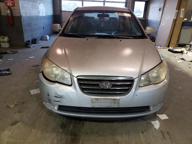 KMHDU46D09U653498 - 2009 HYUNDAI ELANTRA GLS SILVER photo 5