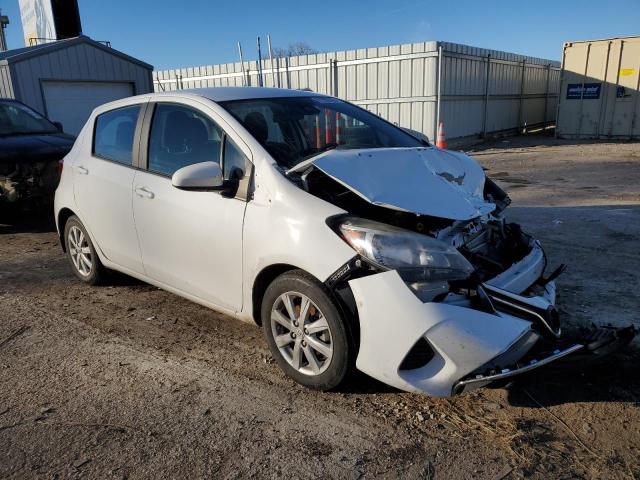 VNKKTUD30HA077573 - 2017 TOYOTA YARIS L WHITE photo 4