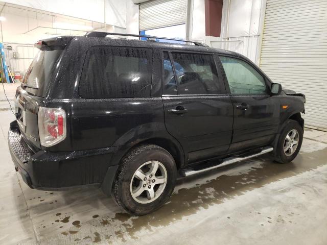 5FNYF18777B002140 - 2007 HONDA PILOT EXL BLACK photo 3