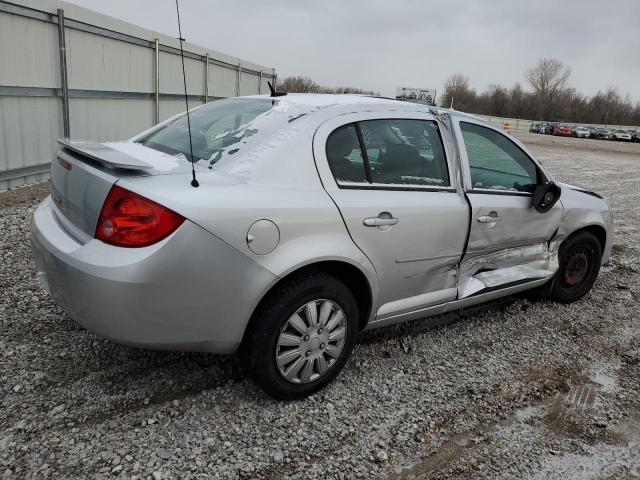 1G1AT58H697235423 - 2009 CHEVROLET COBALT LT SILVER photo 3