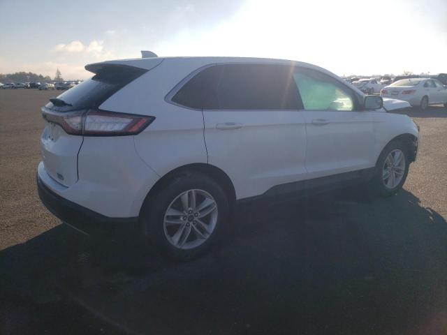 2FMPK3J94JBC32605 - 2018 FORD EDGE SEL WHITE photo 3