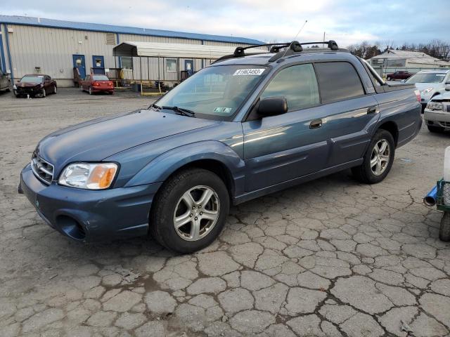 4S4BT62C457106875 - 2005 SUBARU BAJA SPORT BLUE photo 1