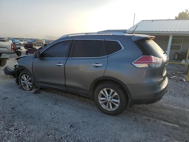KNMAT2MT2FP559433 - 2015 NISSAN ROGUE S GRAY photo 2