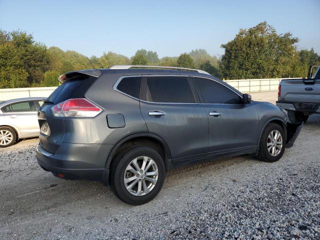 KNMAT2MT2FP559433 - 2015 NISSAN ROGUE S GRAY photo 3