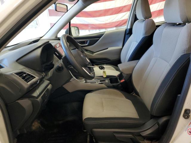 JF2SKACC1KH460174 - 2019 SUBARU FORESTER WHITE photo 7