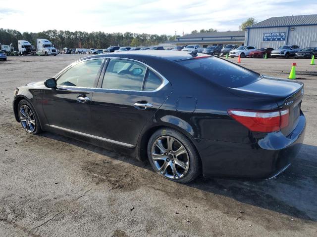 JTHBL46F975007513 - 2007 LEXUS LS 460 BLACK photo 2