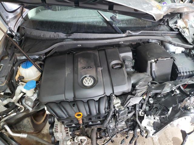 3VWPP7AJ9DM639083 - 2013 VOLKSWAGEN JETTA S GRAY photo 12