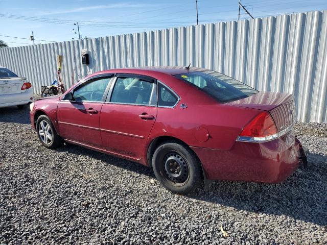 2G1WT58K869210048 - 2006 CHEVROLET IMPALA LT 红色 照片 2