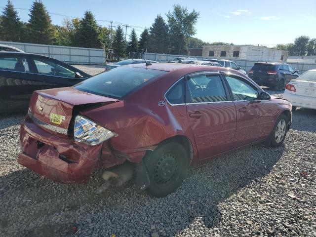 2G1WT58K869210048 - 2006 CHEVROLET IMPALA LT 红色 照片 3