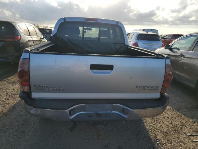 5TEJU62N06Z314678 - 2006 TOYOTA TACOMA DOUBLE CAB PRERUNNER SILVER photo 6