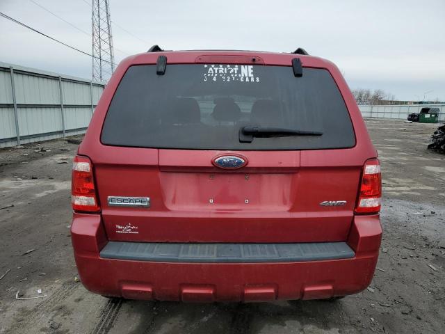 1FMCU93148KA03537 - 2008 FORD ESCAPE XLT RED photo 6