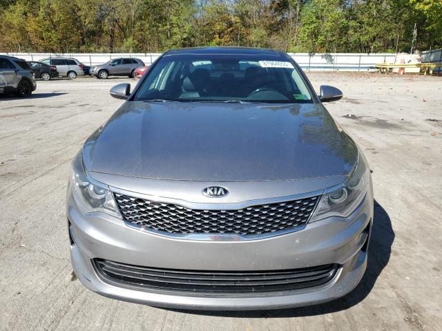 5XXGU4L38GG107337 - 2016 KIA OPTIMA EX GRAY photo 5