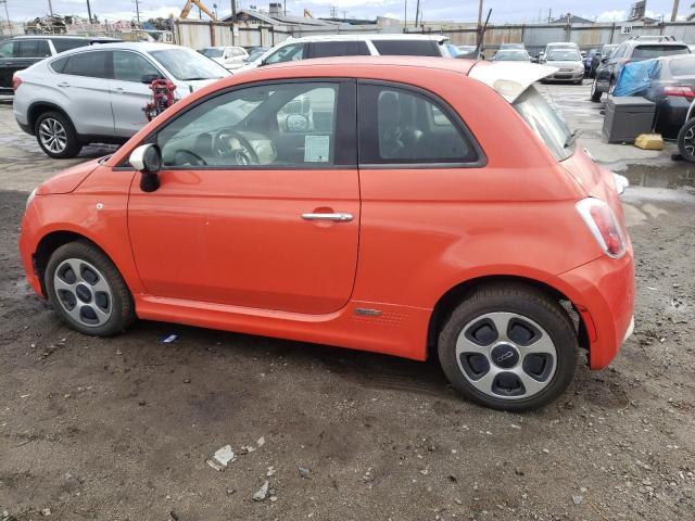 3C3CFFGEXGT125749 - 2016 FIAT 500 ELECTRIC ORANGE photo 2