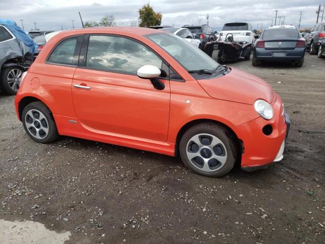 3C3CFFGEXGT125749 - 2016 FIAT 500 ELECTRIC ORANGE photo 4