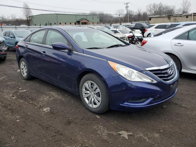 5NPEB4AC0CH321673 - 2012 HYUNDAI SONATA GLS BLUE photo 4