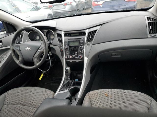 5NPEB4AC0CH321673 - 2012 HYUNDAI SONATA GLS BLUE photo 8