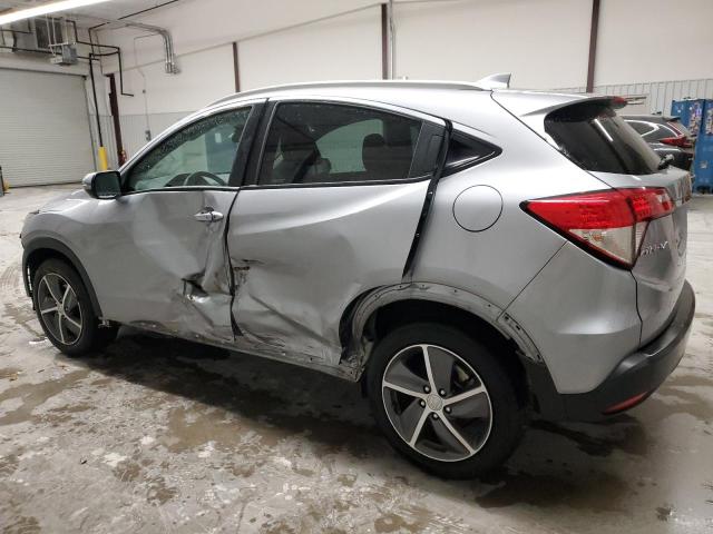 3CZRU6H52MM743156 - 2021 HONDA HR-V EX SILVER photo 2