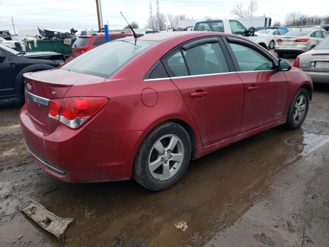 1G1PC5SB4E7370747 - 2014 CHEVROLET CRUZE LT RED photo 3