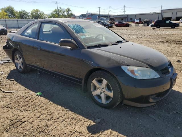 1HGEM21964L016311 - 2004 HONDA CIVIC EX შავი ფოტო 4