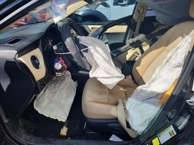 5YFBURHEXHP703494 - 2017 TOYOTA COROLLA L BLACK photo 7