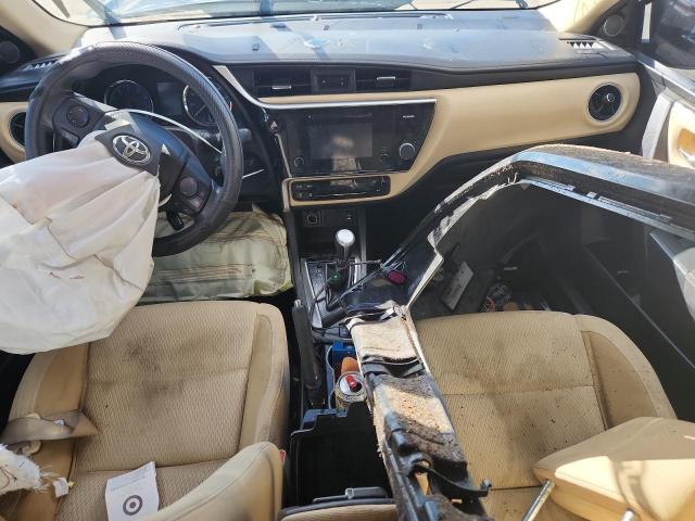 5YFBURHEXHP703494 - 2017 TOYOTA COROLLA L BLACK photo 8