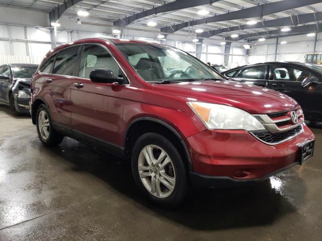 5J6RE4H54AL016678 - 2010 HONDA CR-V EX BURGUNDY photo 4