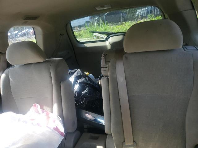 5TDZA3EH6CS028410 - 2012 TOYOTA HIGHLANDER BASE Blanco foto 10