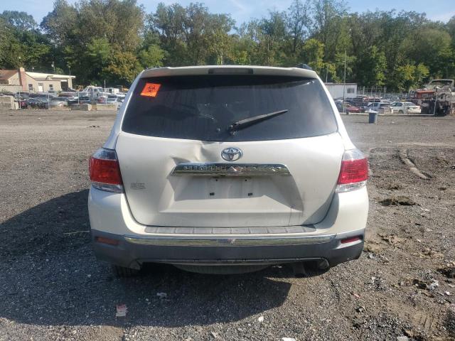 5TDZA3EH6CS028410 - 2012 TOYOTA HIGHLANDER BASE Blanco foto 6