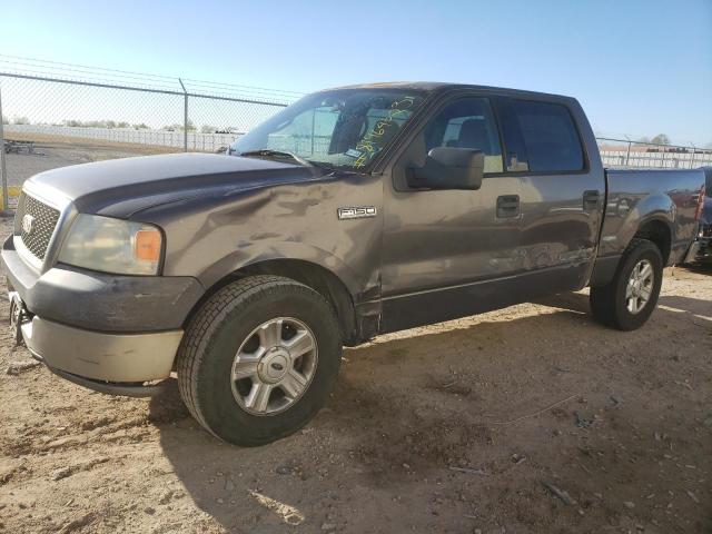 1FTRW12W84KB94011 - 2004 FORD F150 SUPERCREW GRAY photo 1