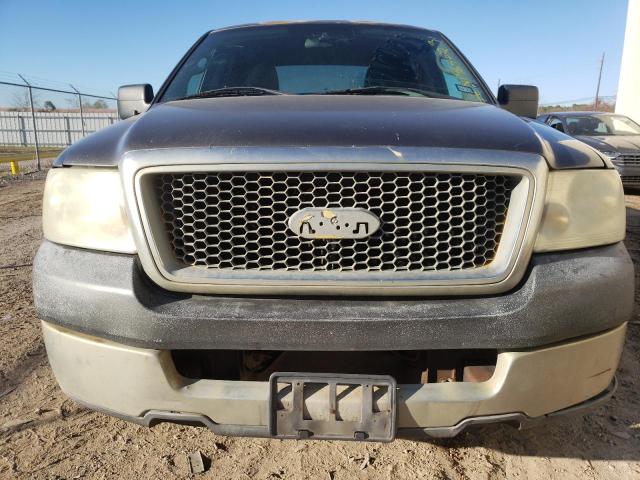 1FTRW12W84KB94011 - 2004 FORD F150 SUPERCREW GRAY photo 5