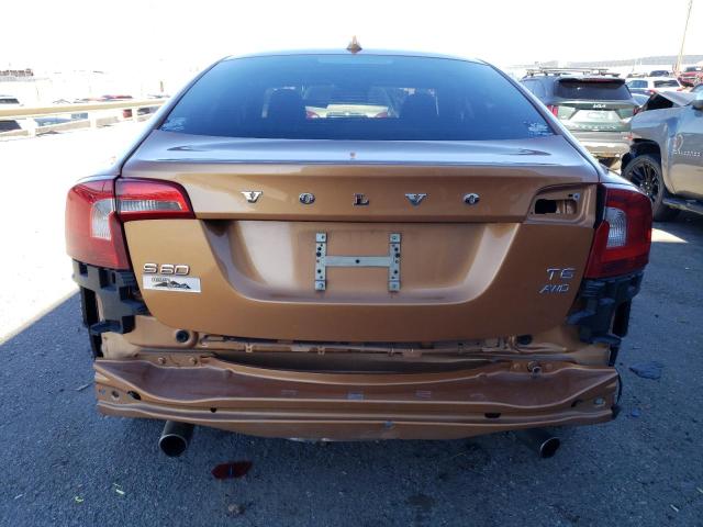 YV1902FHXB2006485 - 2011 VOLVO S60 T6 ORANGE photo 6