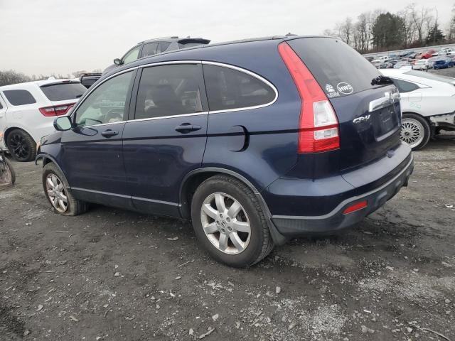 JHLRE487X8C038723 - 2008 HONDA CR-V EXL BLUE photo 2