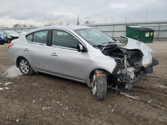 3N1CN7AP4CL860836 - 2012 NISSAN VERSA S SILVER photo 4