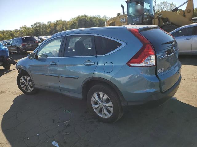 2HKRM4H78EH656493 - 2014 HONDA CR-V EXL 青绿色 照片 2
