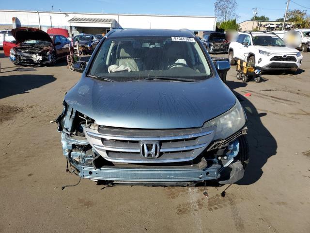 2HKRM4H78EH656493 - 2014 HONDA CR-V EXL 青绿色 照片 5