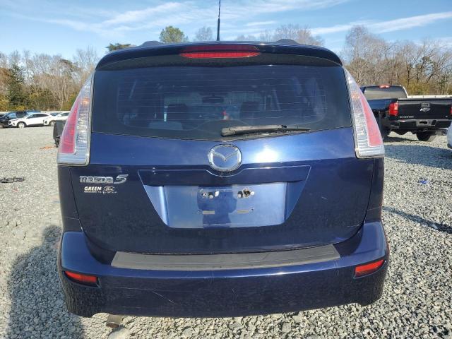 JM1CR293690335854 - 2009 MAZDA 5 BLUE photo 6