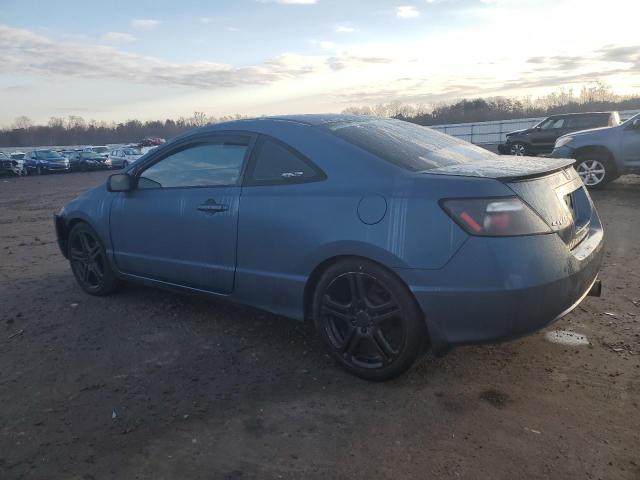 2HGFG11687H546132 - 2007 HONDA CIVIC LX BLUE photo 2