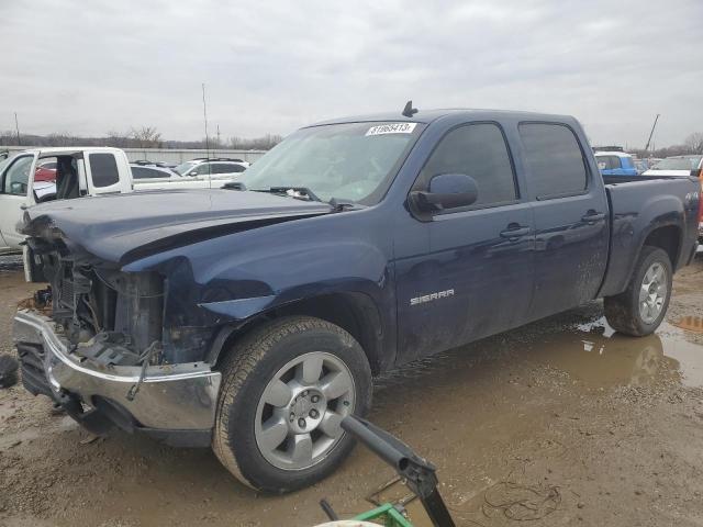 3GTP2WE3XBG143857 - 2011 GMC SIERRA K1500 SLT BLUE photo 1