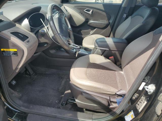 KM8JU3AC4DU586568 - 2013 HYUNDAI TUCSON GLS შავი ფოტო 7