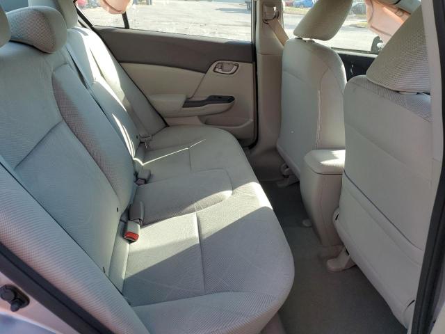 2HGFB2F53CH320675 - 2012 HONDA CIVIC LX SILVER photo 10