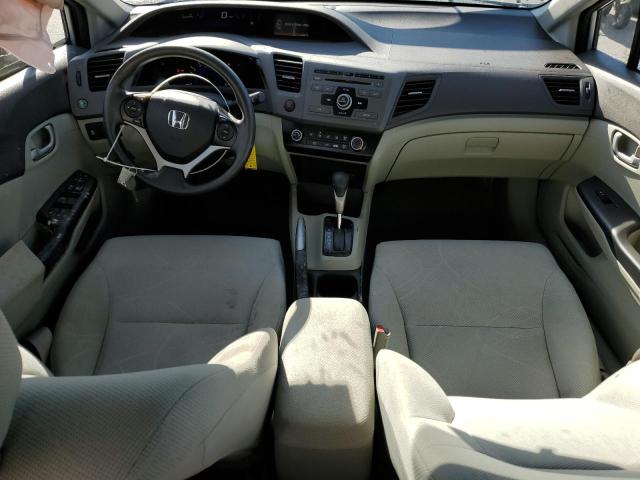 2HGFB2F53CH320675 - 2012 HONDA CIVIC LX SILVER photo 8