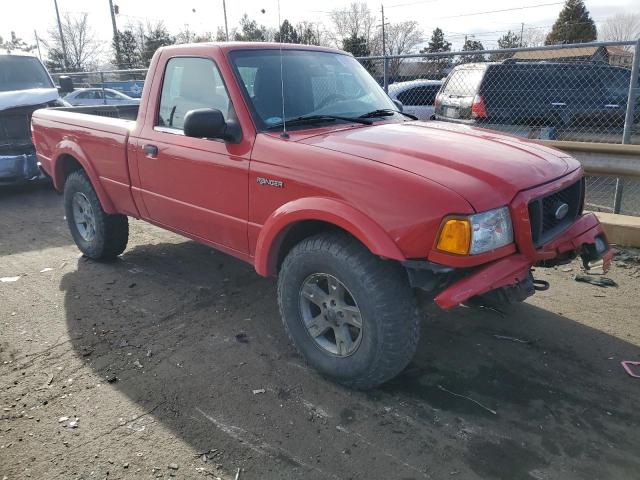 1FTZR11U94TA06825 - 2004 FORD RANGER RED photo 4