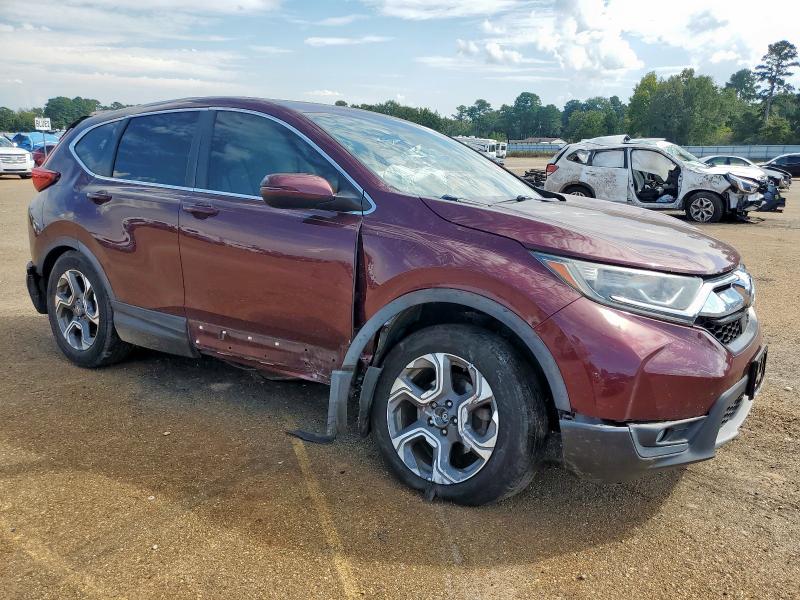 7FARW1H5XHE034444 - 2017 HONDA CR-V EX BURGUNDY photo 4