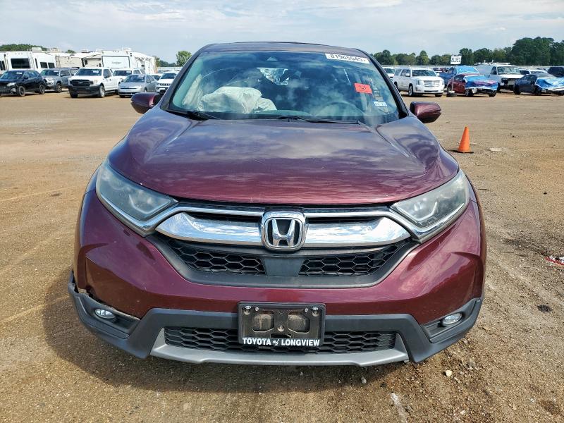 7FARW1H5XHE034444 - 2017 HONDA CR-V EX BURGUNDY photo 5