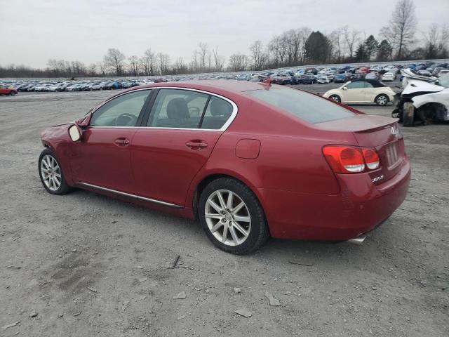 JTHCE96S470010888 - 2007 LEXUS GS 350 MAROON photo 2