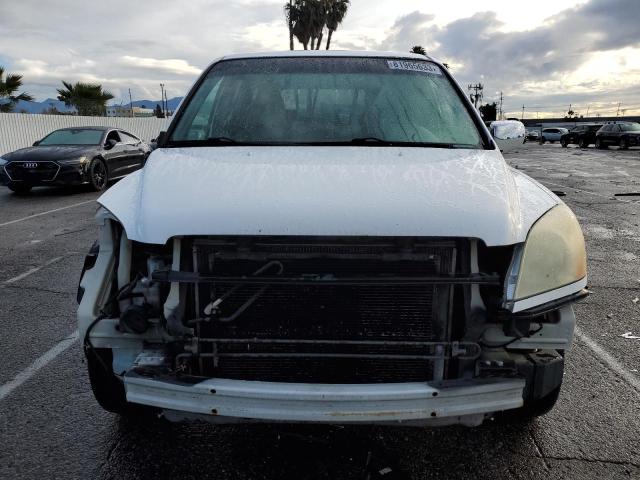 2HKYF18554H539701 - 2004 HONDA PILOT EXL WHITE photo 5